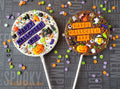 Personalized Halloween Chocolate Lollipop: Custom Halloween Treats
